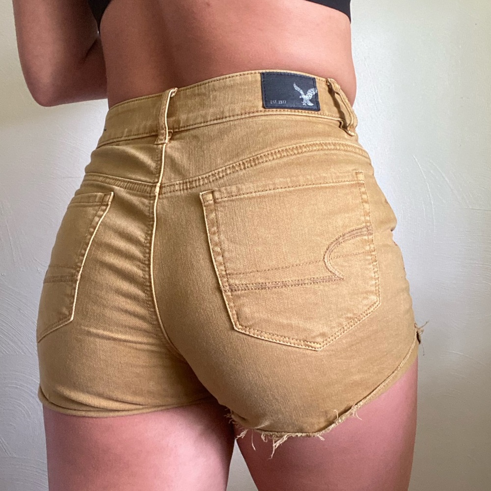 High rise shorts